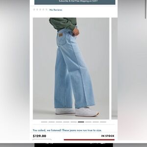 Wrangler worldwide high rise Jean